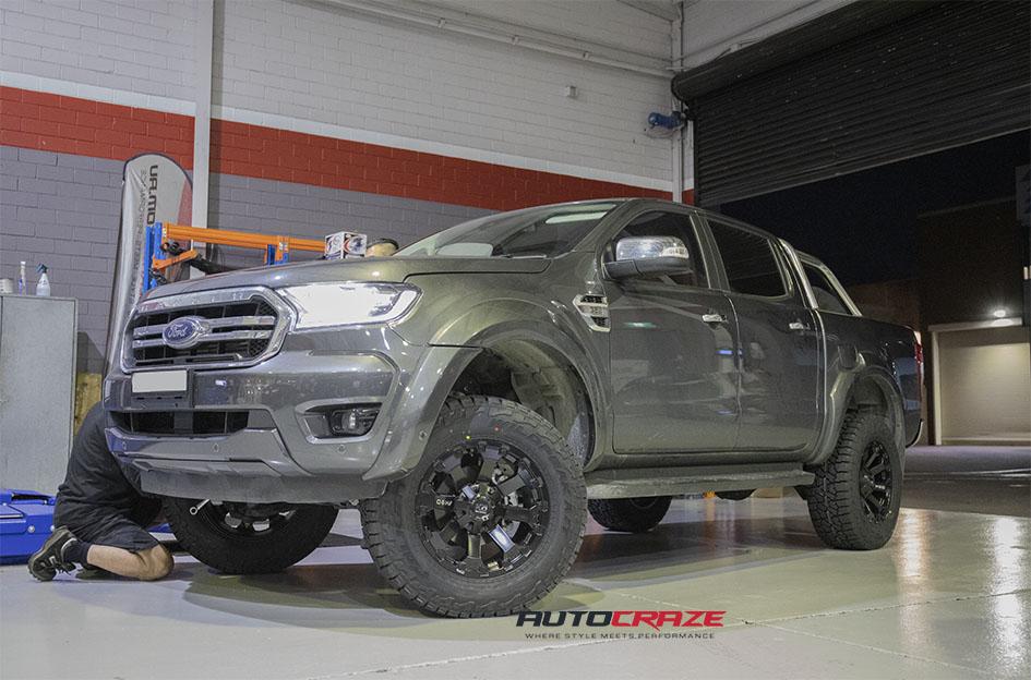 FORD RANGER AMBUSH MATTE BLACK